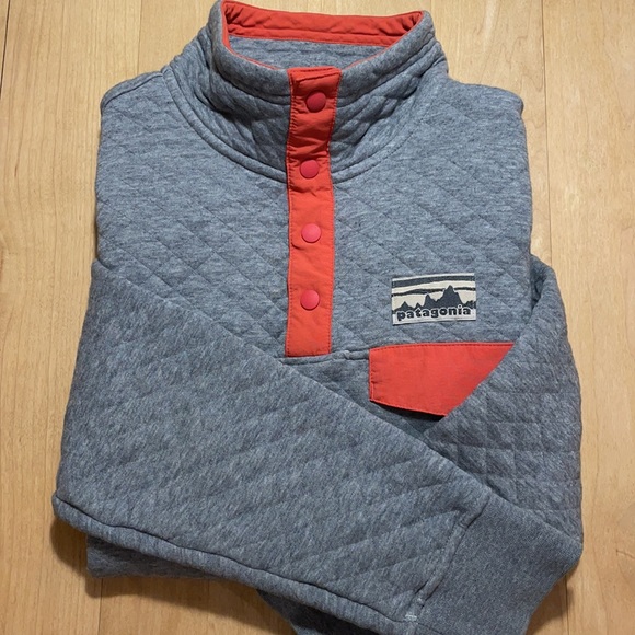 Patagonia Jackets & Coats Patagonia Quilted Snap T Pullover W Retro